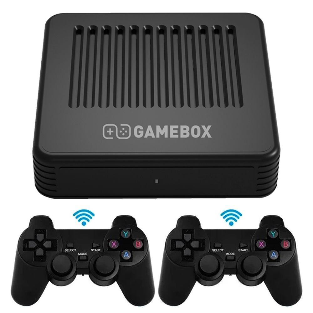 64 ГБ Gamebox G11 Игровая приставка 20000 игр тв приставка андроид 9.0 для  телевизора с джойстик, 170+ 3D-игр для ПСП, 8/16/32/64 bit - купить с  доставкой по выгодным ценам в интернет-магазине OZON (782324645)