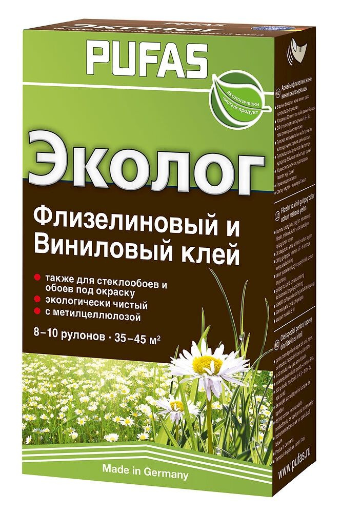 Клей для обоев Pufas Эколог, 300 г. - купить по доступной цене в ...