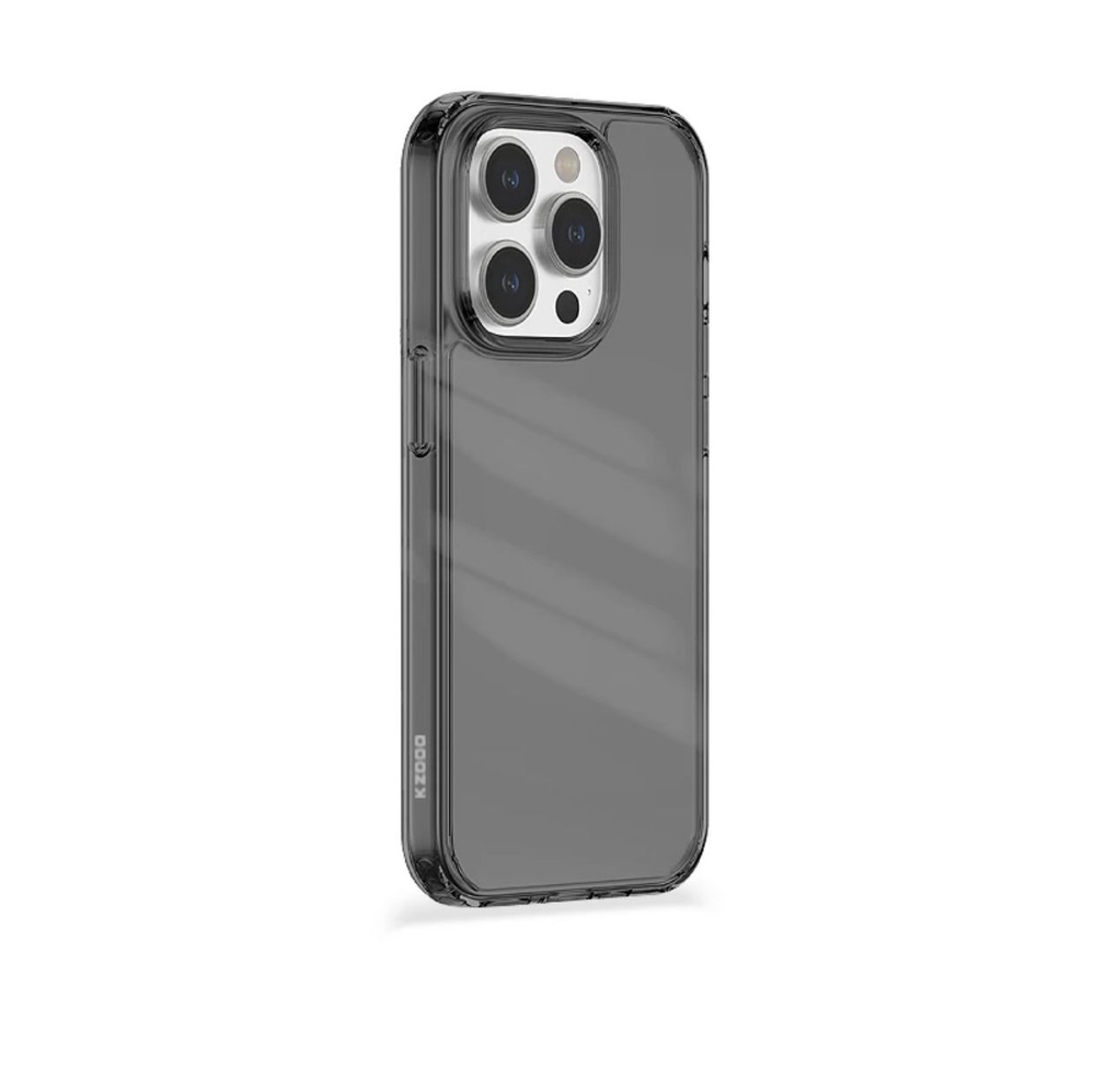 Чехол Clear Case K-Doo GUARDIAN для iPhone 13 Pro Max (6.7) Clear Case из  Поликарбоната с тонированный чёрный - купить с доставкой по выгодным ценам  в интернет-магазине OZON (814843117)