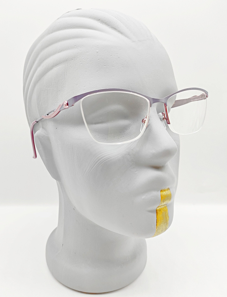 Женские полуободковые готовые очки +2.00 с UV защитой очки для чтения ...