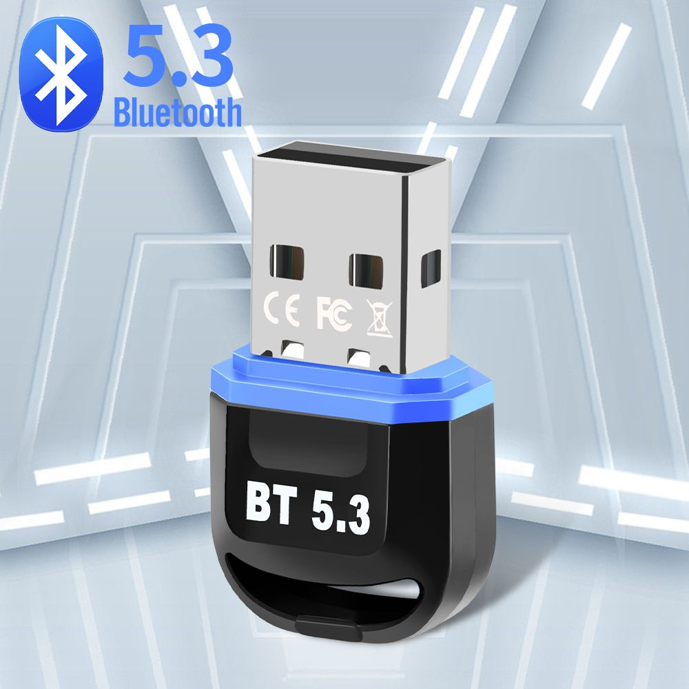 Bluetooth-адаптер IRBA@#19 Bluetooth 5,3 - купить по низким ценам в  интернет-магазине OZON (877227609)