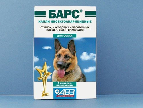 Капли БАРС для собак, 4 пипетки - купить с доставкой по выгодным ценам ...