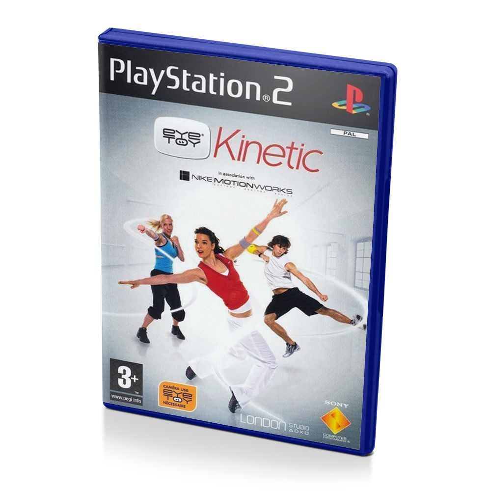 Игра EyeToy Kinetic (PlayStation 2, Английская версия)