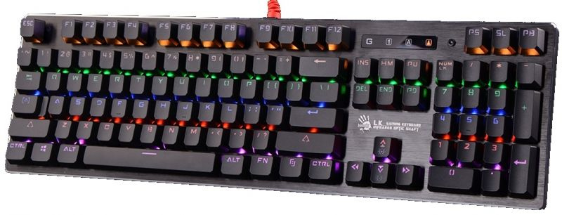 A4Tech Игровая клавиатура проводная x Bloody B820R / B820R BLACK (RED SWITCH), (LK Light Strike Red), #1