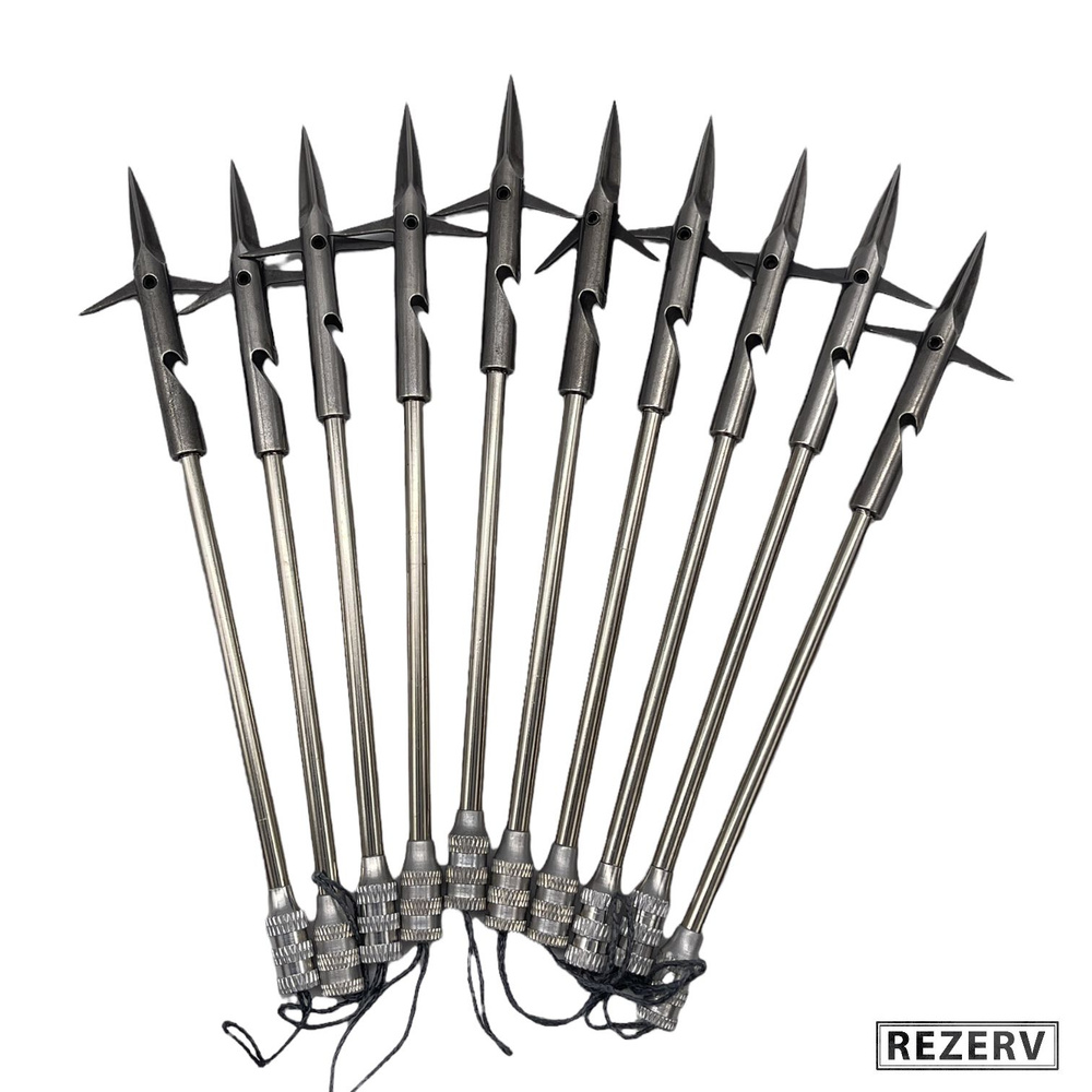 Гарпуны дротики для рыбалки с рогаткой (боуфишинг) с Граненым ...