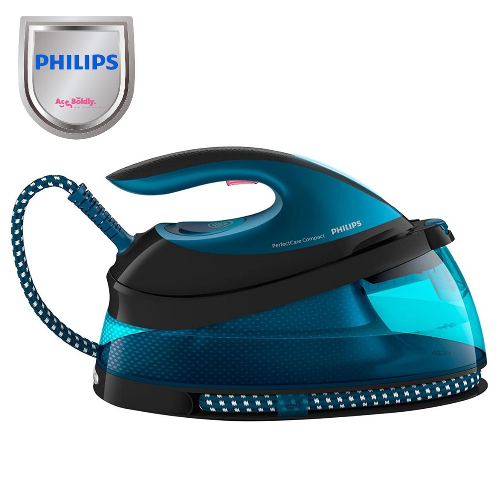 Philips Парогенератор 493504065, черный, синий - купить с доставкой по ...