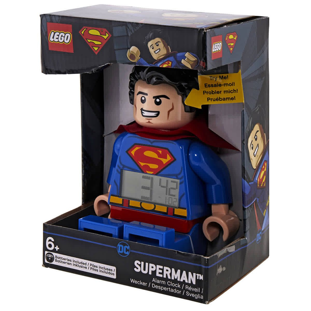 Despertador lego superman on sale