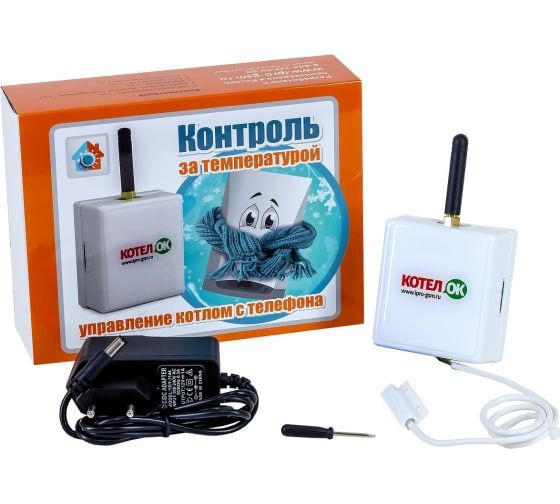 GSM-модуль для котла с термодатчиком \"Котел.ОК\", управление котлом ...