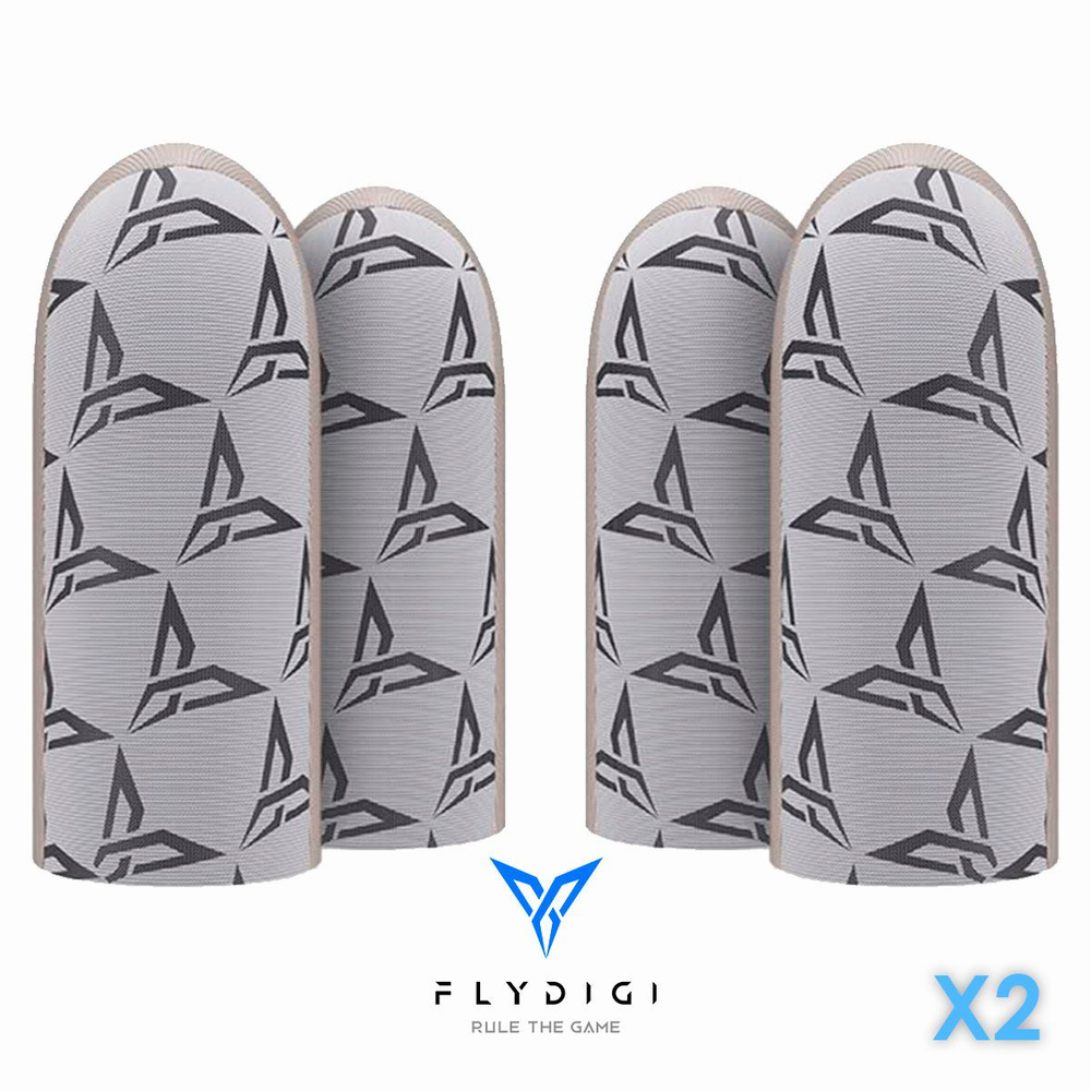 Flydigi P1 Light (2 комплекта) (без кейса) Сенсорные напальчники геймерские  для телефона для игры в PUBG Mobile - купить по выгодной цене в  интернет-магазине OZON (876225329)