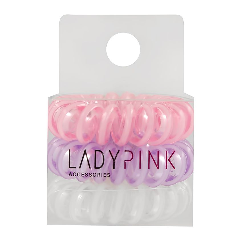 Набор резинок LADY PINK BASIC SLINKY box 3 шт #1