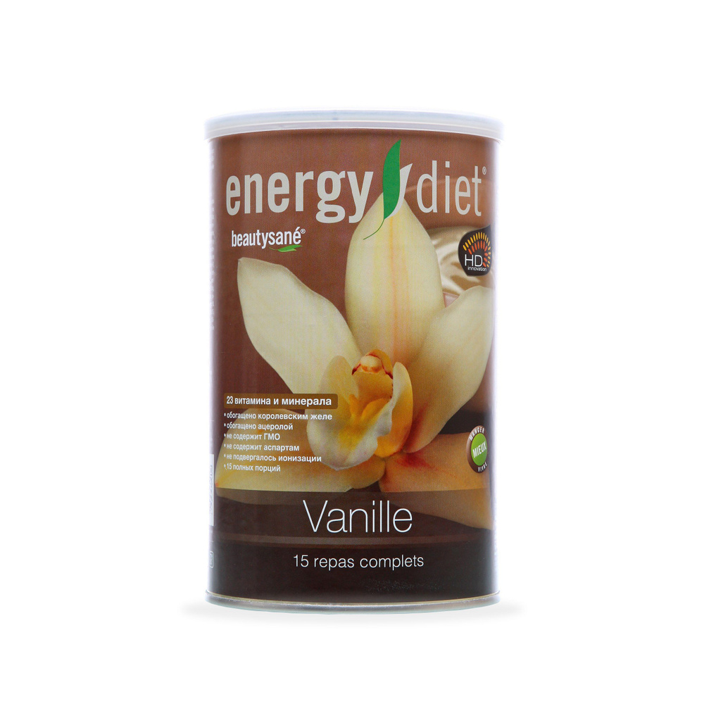 Energy Diet Коктейль Ваниль, 15 порций, 450 г. #1