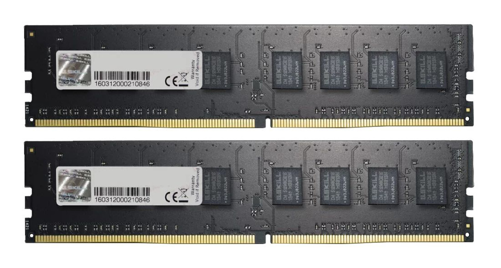 G.Skill Оперативная память High Performance DDR4 2400 МГц 2x8 ГБ (F4-2400C15D-16GNS)  #1