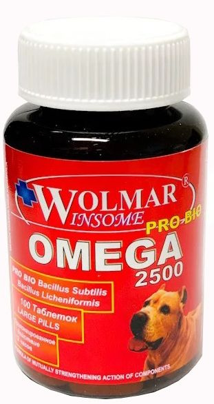 Pro Bio Omega 2500 (Wolmar) для улучшения процессов обмена веществ в суставных тканях, 100 таб.  #1