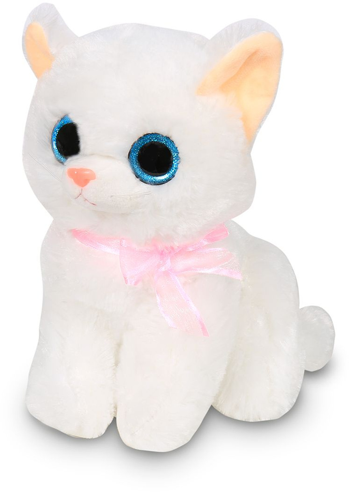 Мягкая игрушка Кошка Ириска белая 27 см 0799-57-2 ТМ Коробейники ...