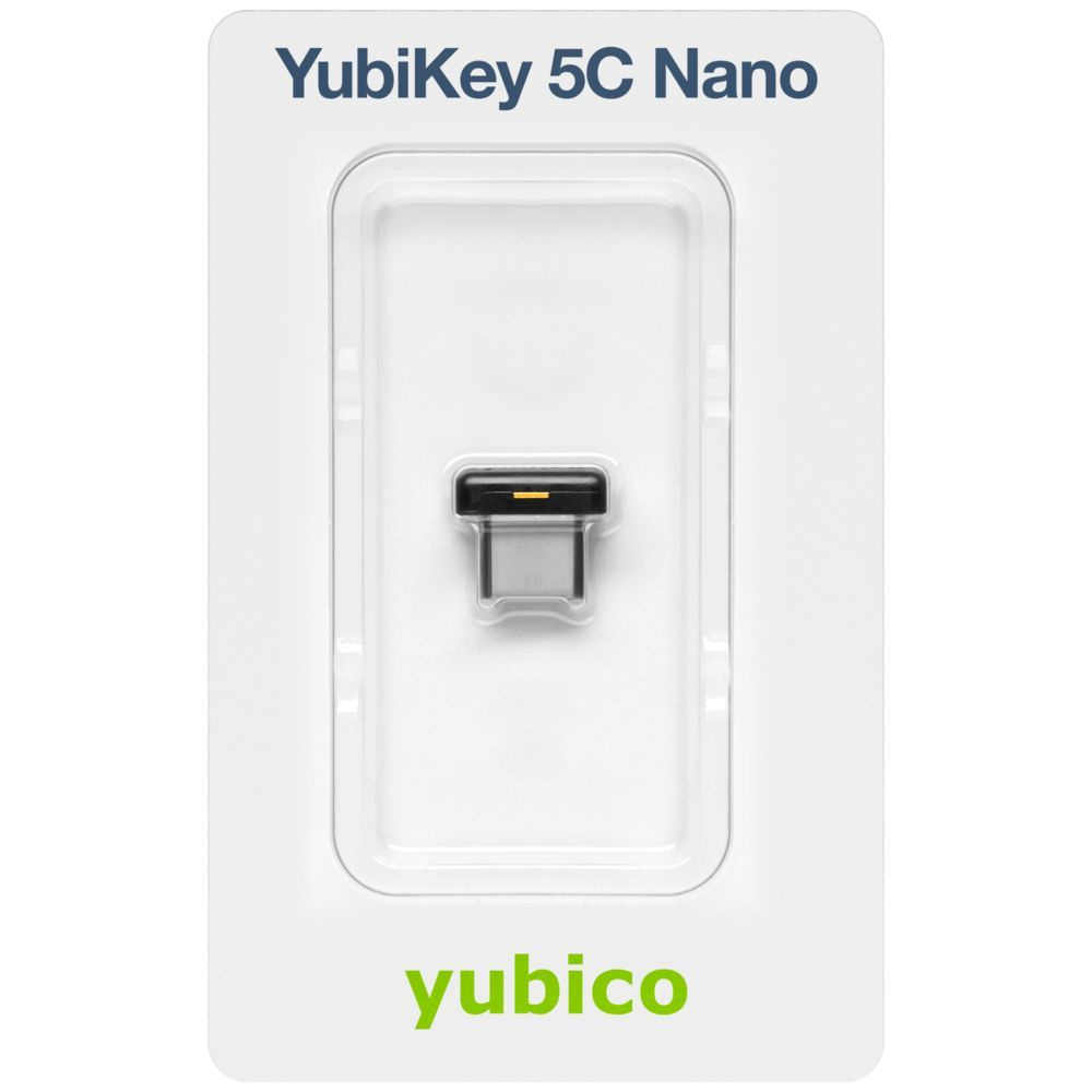Type c nano. Yubikey 5c nano. аппаратный ключ аутентификации yubikey 5ci. yubico 1. powered by yubico.