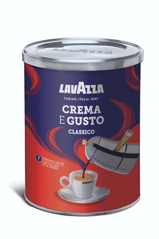 Кофе молотый Lavazza Crema e Gusto, 250гр #1