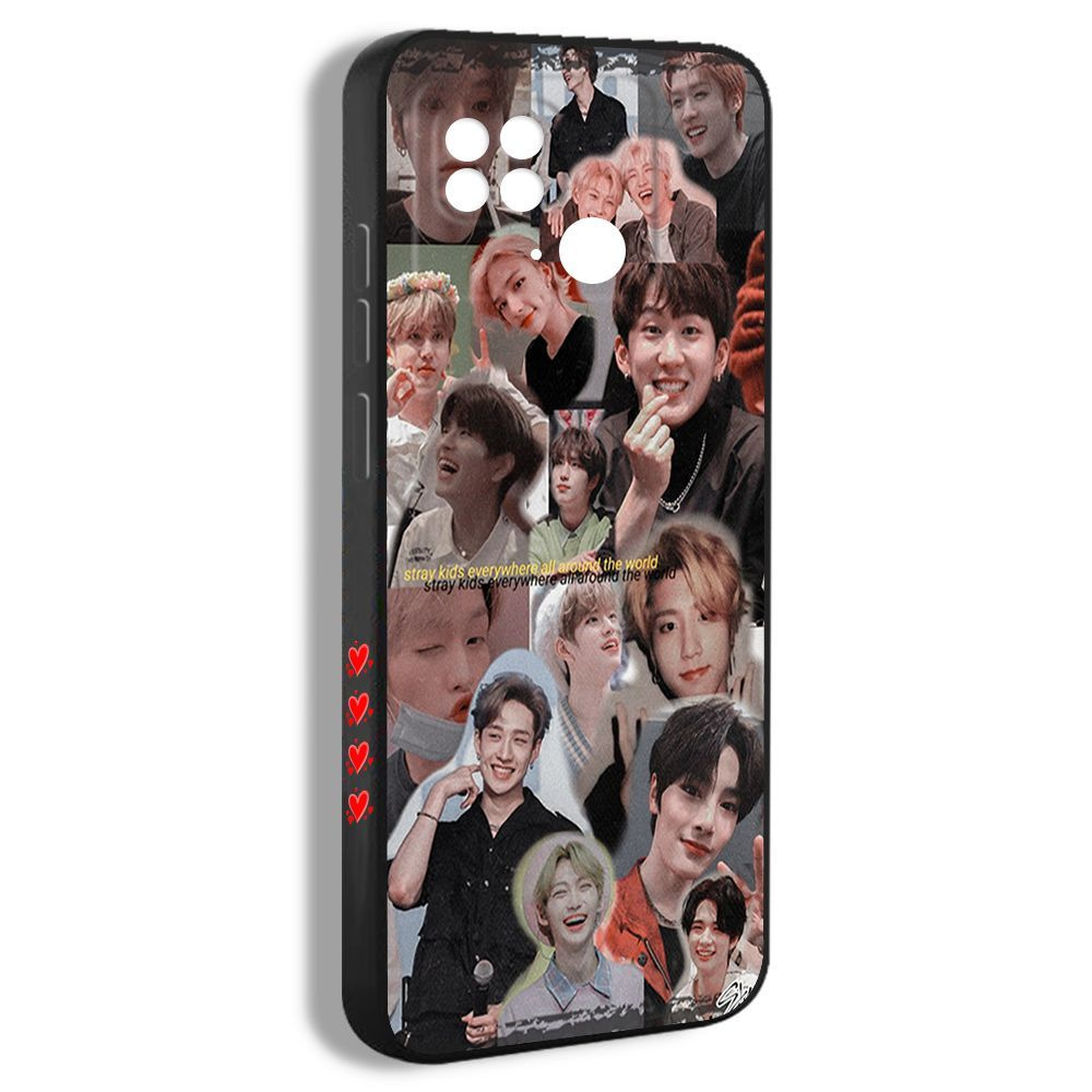 чехол для смартфона Подходит для Xiaomi Redmi 10C Группа Stray Kids Члены  милый SKZ02 - купить с доставкой по выгодным ценам в интернет-магазине OZON  (781766053)