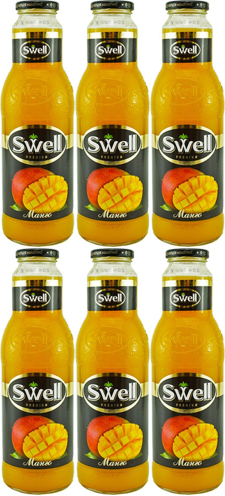 Сок Swell Манго с мякотью, комплект: 6 упаковок по 750 мл #1