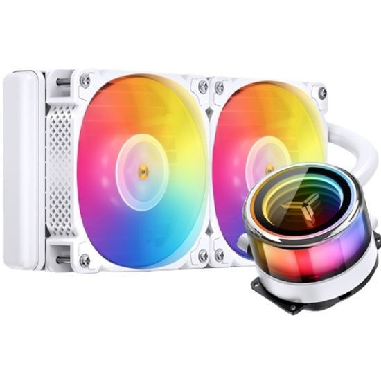 Водяное охлаждение для процессора JONSBO TW7-240 ARGB White - купить ...