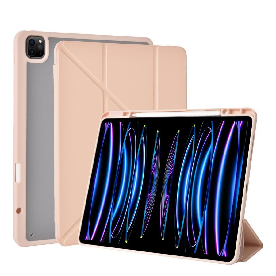 Чехол для планшета WiWU JD-103 Defender Smart Cover для Apple iPad 12.9  дюймов - Розовый - купить с доставкой по выгодным ценам в интернет-магазине  OZON (910366263)