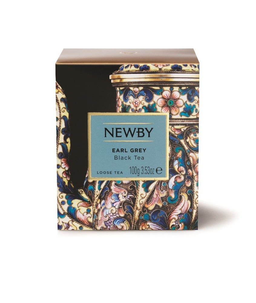 Чай Newby Earl Grey черный листовой, 100г #1