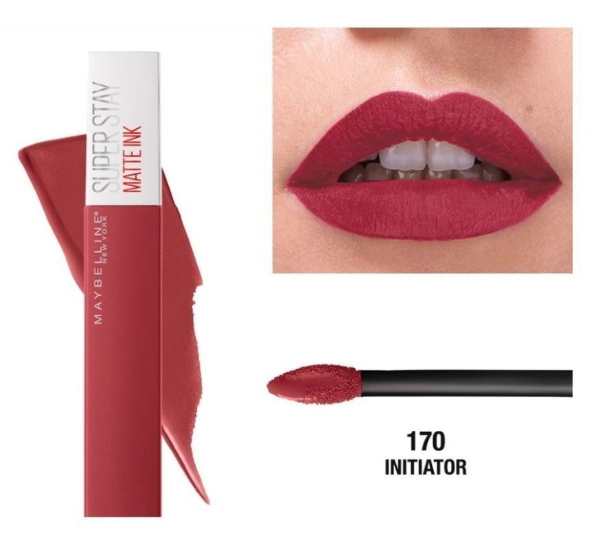 Maybelline New York Помада для губ Super Stay Matte Ink, тон 170 ...