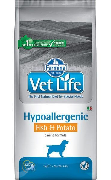 Vet Life Hypoallergenic корм для собак сухой, 2 кг #1