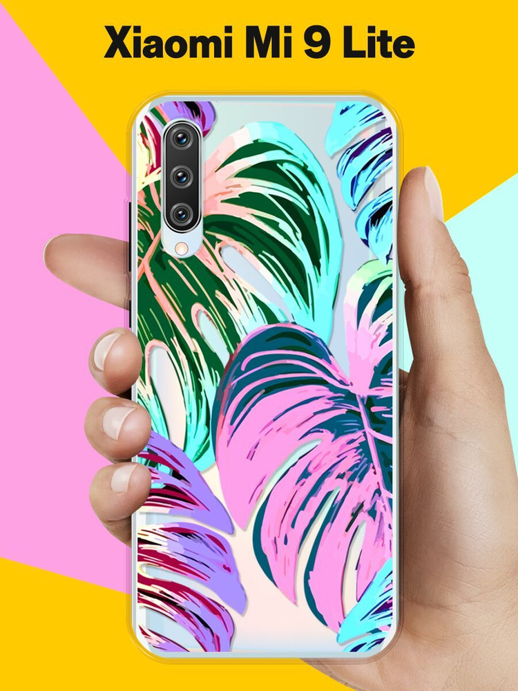 Силиконовый чехол Яркие Пальмы на Xiaomi Mi 9 Lite / для Сяоми Ми 9 ...