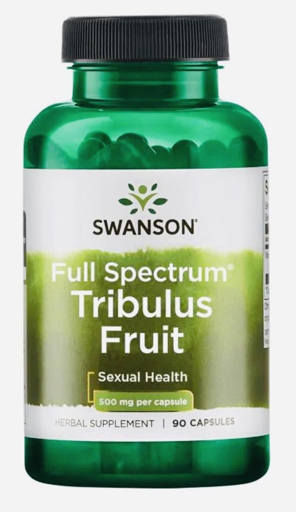 Трибулус Swanson Full Spectrum Tribulus Fruit 500 mg 90 капсул - купить ...