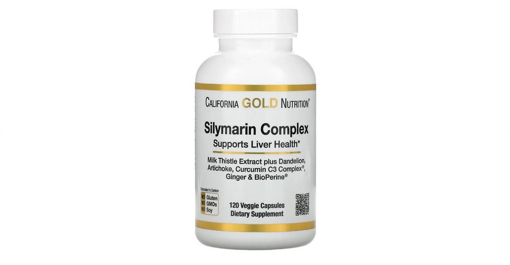 Силимарин комплекс Калифорния Голд, Silymarin Complex California Gold ...
