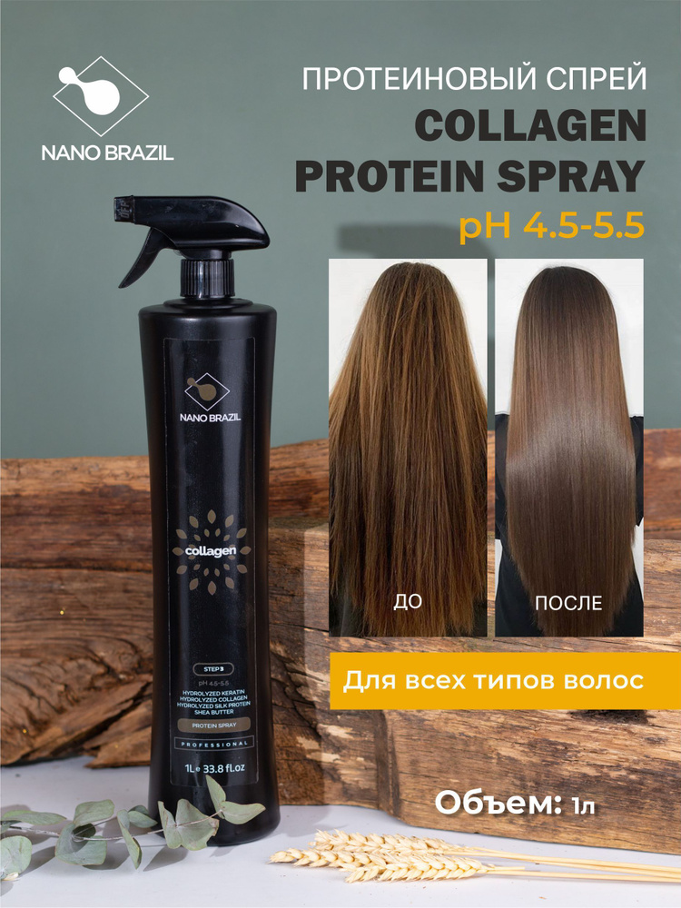 NANO BRAZIL Концентрат для волос, 1000 мл - купить с доставкой по ...