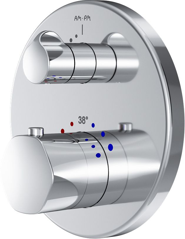 Смеситель для душа встраиваемый с термостатом AM.PM Gem F9075600  #1
