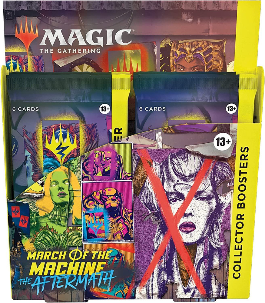 Настольная игра Magic: the Gathering - дисплей коллекционных бустеров  издания March of the Machine: Aftermath на английском языке - купить с  доставкой по выгодным ценам в интернет-магазине OZON (949759626)