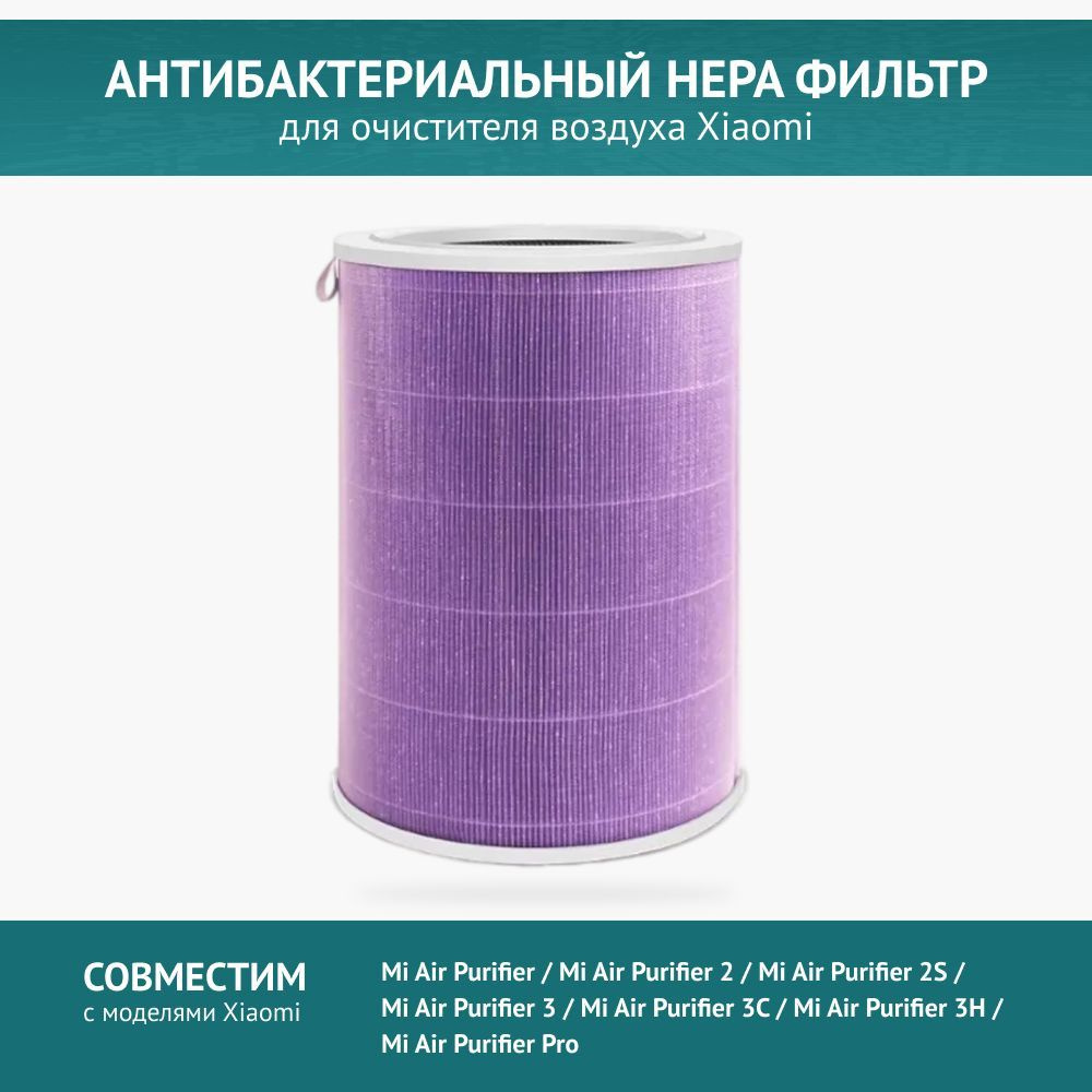Антибактериальный фильтр для очистителя воздухаXMi Air Purifier 2 , 2S ...