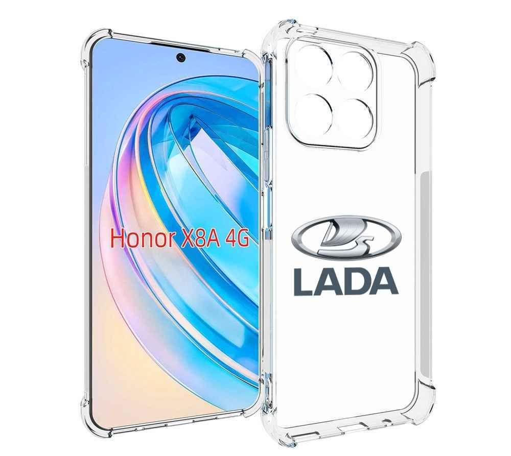 Чехол-бампер MyPads для Honor X8a с рисунком Lada-ваз-4 мужской,  противоударный, силиконовый, с выступами и усиленными углами для защиты  камеры - купить с доставкой по выгодным ценам в интернет-магазине OZON  (952354179)