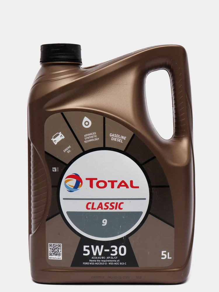 Масло моторное Total 5W-30 Синтетическое - купить в интернет-магазине ...