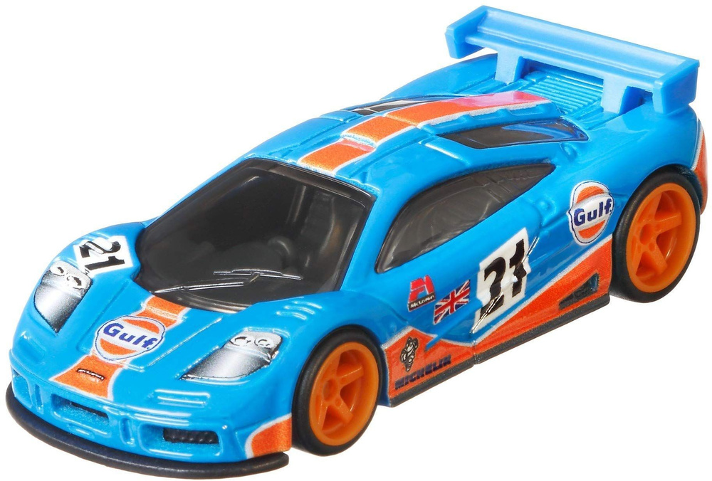 Машинка коллекционная Mattel Hot Wheels Premium Car Culture: FPY86 MCLAREN F1 GTR  #1