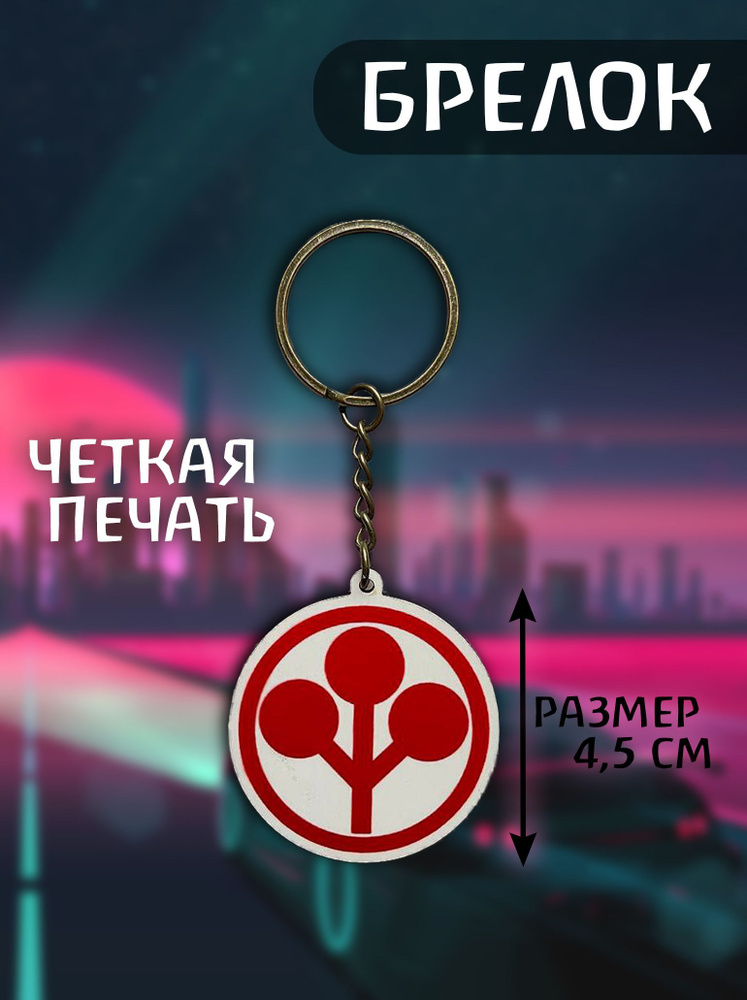 Брелок аниме для ключей Киберпанк/Cyberpunk - купить с доставкой по ...