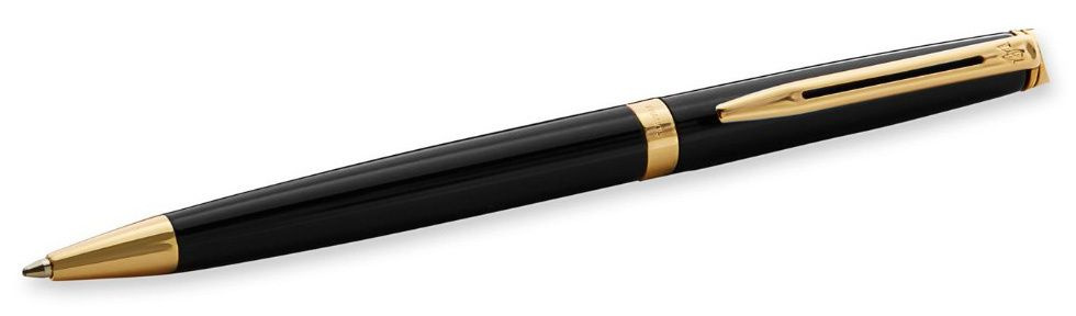 Ручка роллер Waterman Hemisphere (CWS0920750) Matte Black GT F черн. черн. подар.кор.  #1