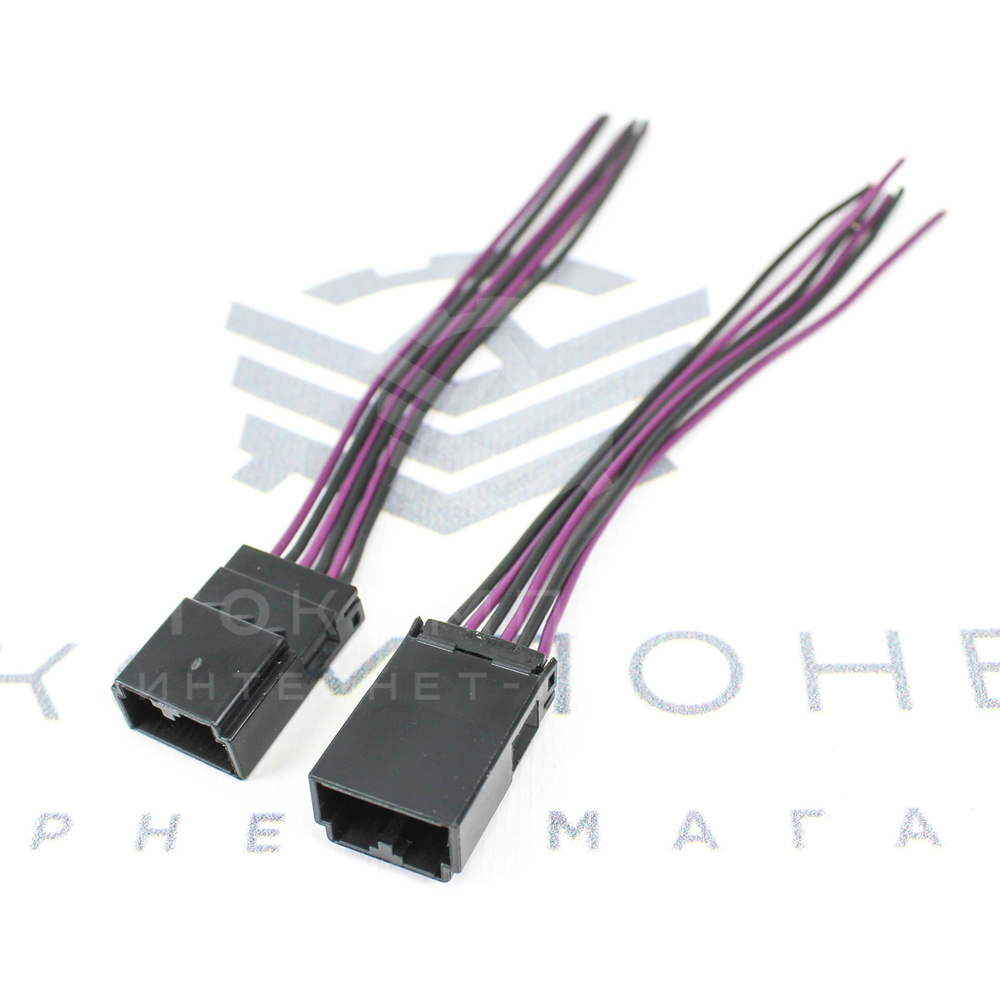 Разъемы для подключения электрозеркал с повторителем поворота Лада ...