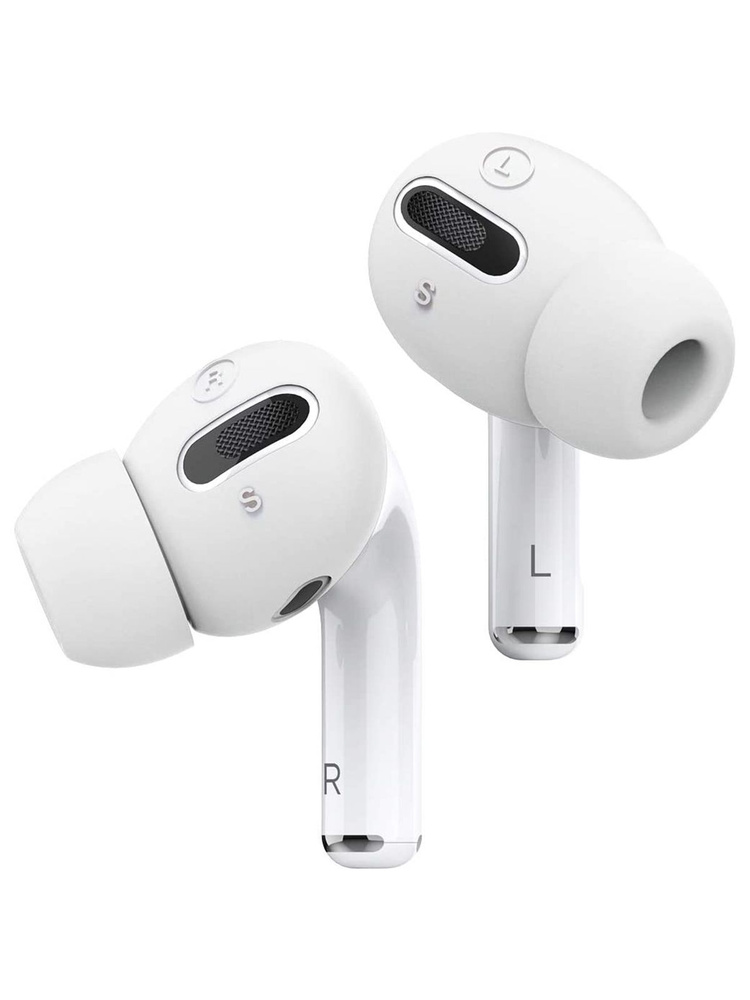 Накладки с амбушюрой Elago EarBuds на наушники Apple AirPods Pro 2 / для Аэрподс Про 2 ультратонкие силиконовые, #1