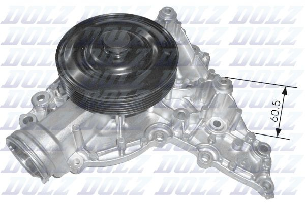 Насос водяного охлаждения Mercedes-Benz C-Class 00-15 / E-Class 02-13 M272E25;M272E30;M272E35