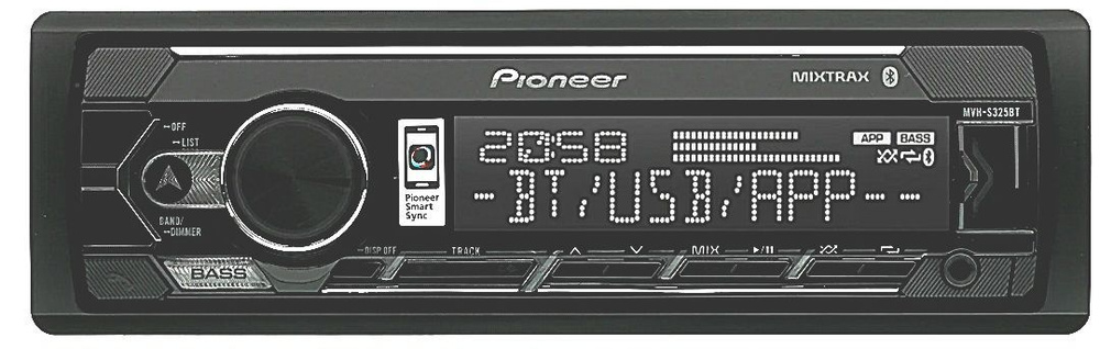 Автомагнитола PIONEER S-325BT #1