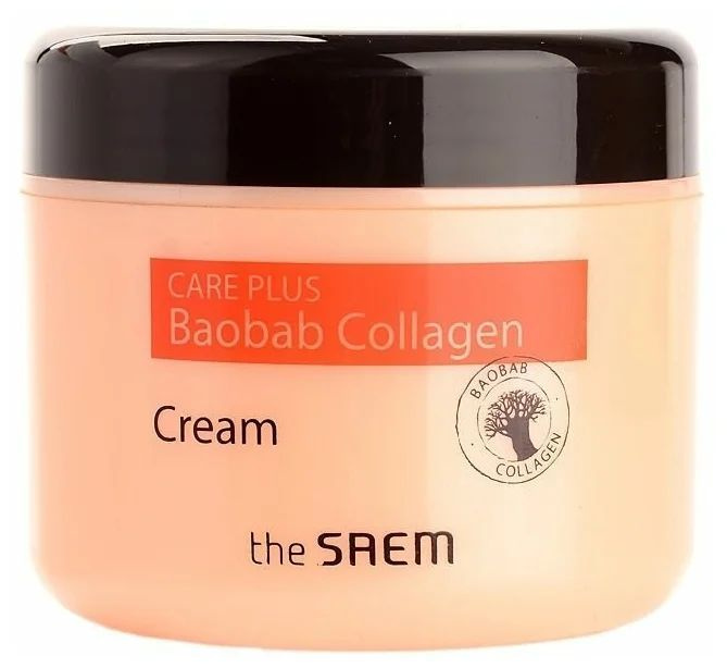 The Saem Крем коллагеновый с экстрактом баобаба Care Plus Baobab Collagen Cream  #1