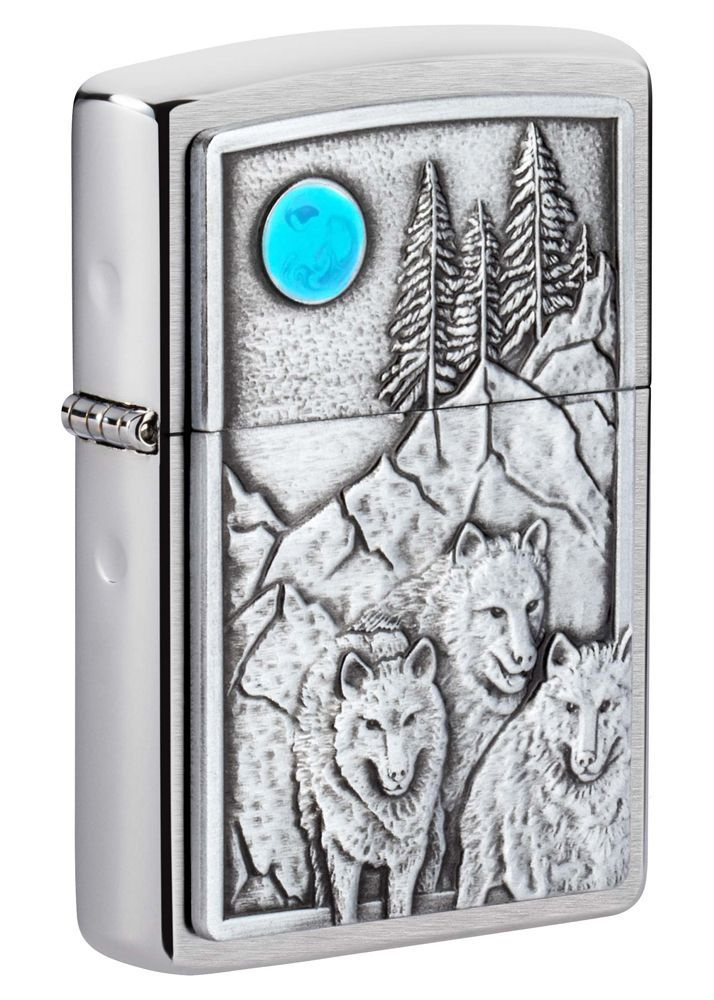 Зажигалка бензиновая ZIPPO Wolf Design 49295 #1