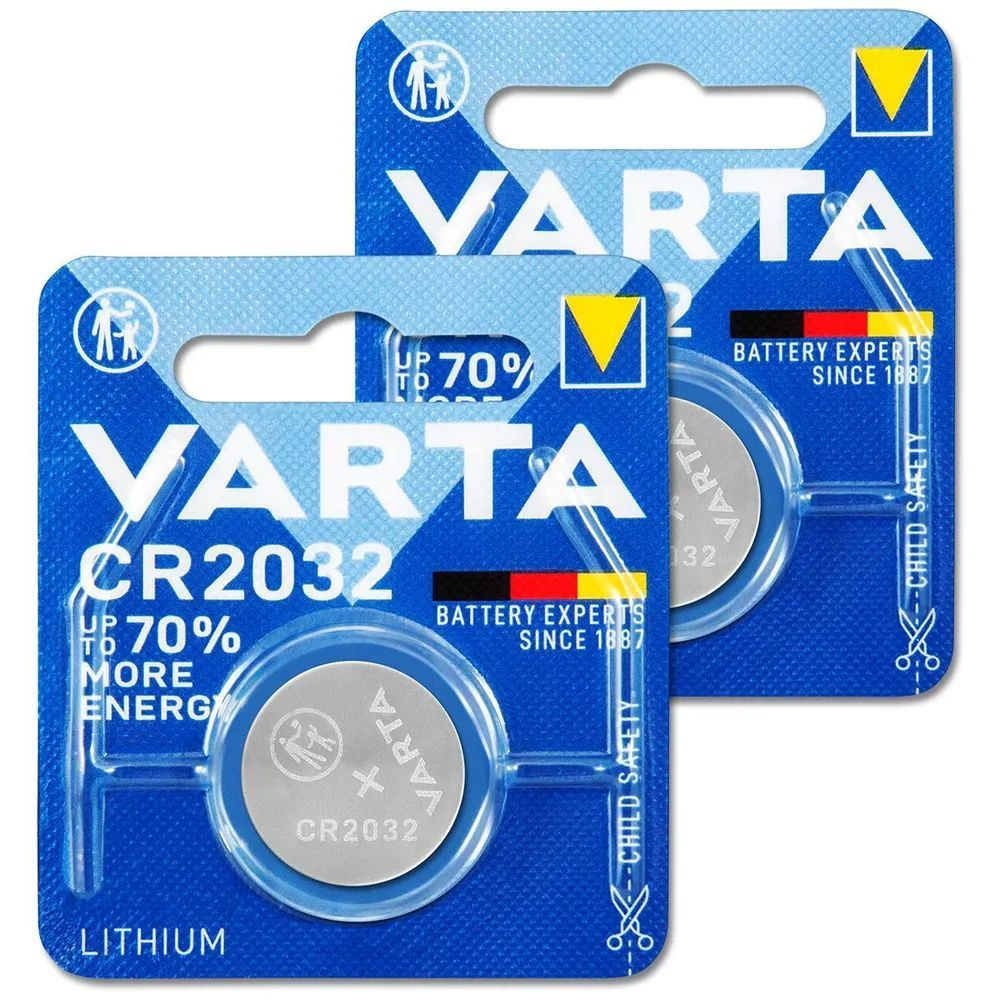 Батарейка Varta CR2032 Lithium 3V 2шт #1