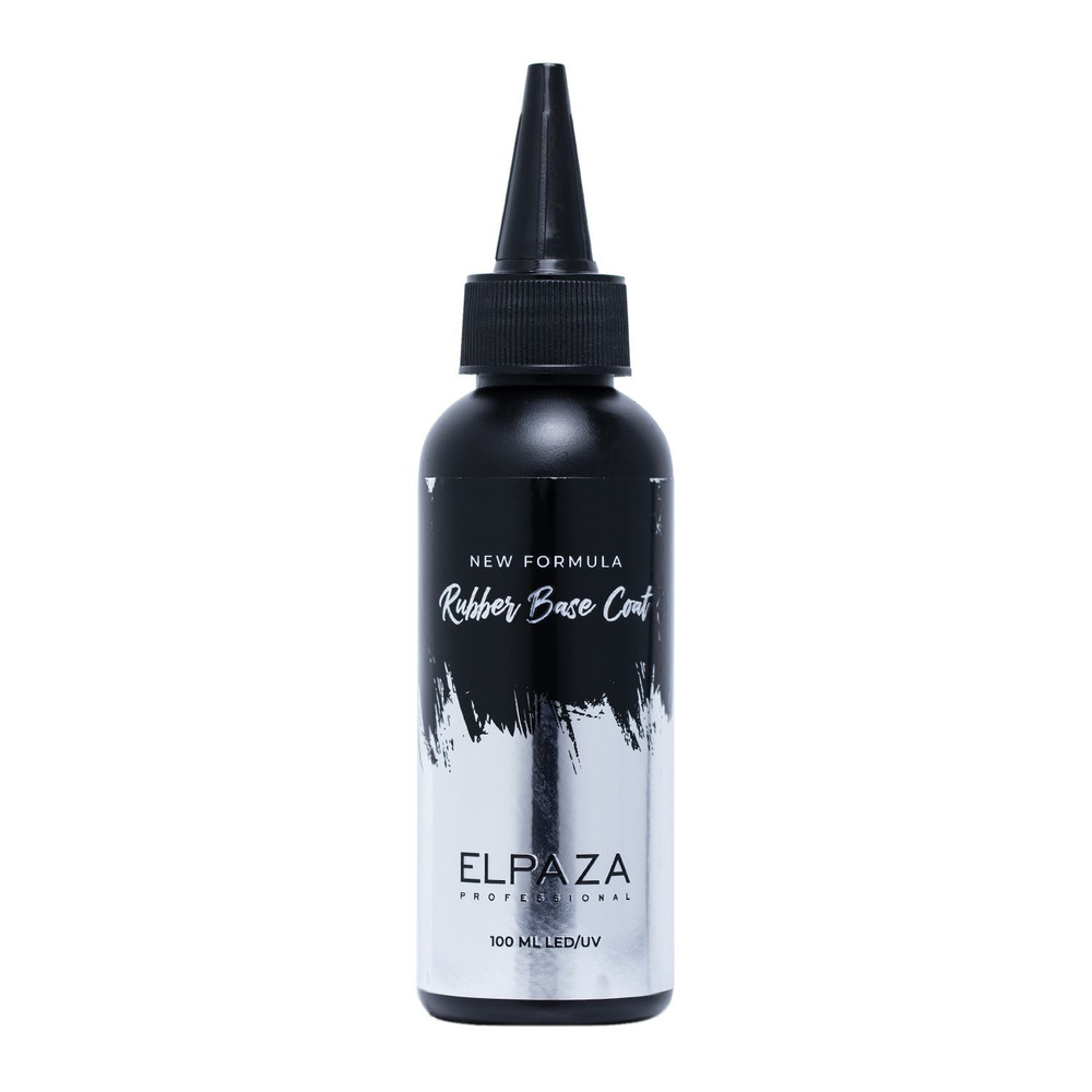 ELPAZA Rubber Base Coat 100 ml. Каучуковая база для гель-лака, густая #1