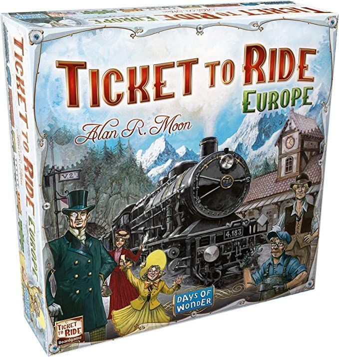 Настольная игра Ticket to Ride Европы / для всей семьи, для детей и взрослых / 2-5 игроков  #1