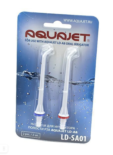 Насадки для ирригатора AQUAJET LD-SA01, 2 шт (для LD-A8, LD-A3 ...