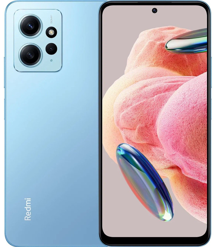 Смартфон Xiaomi Redmi Note 12 4G RU ЕАС - купить по выгодной цене в  интернет-магазине OZON (1316155120)